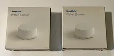 SimpliSafe Water Sensor Flood Leak Detector Alarm New Sealed You Get 2