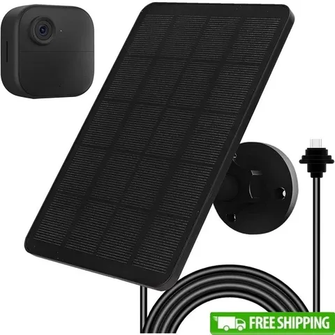 Solar Panel Blink Outdoor 4 Camera Waterproof High Efficiency USB-C Charging