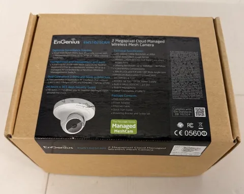 EnGenius EWS1025CAM 2MP Cloud Managed Wireless Mesh IP Camera - Open Box