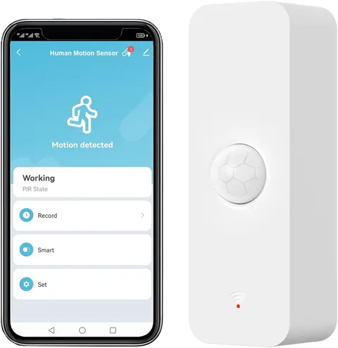 Wifi Motion Sensor, Smart Motion Detector for Home Security, Wireless Motion Sen