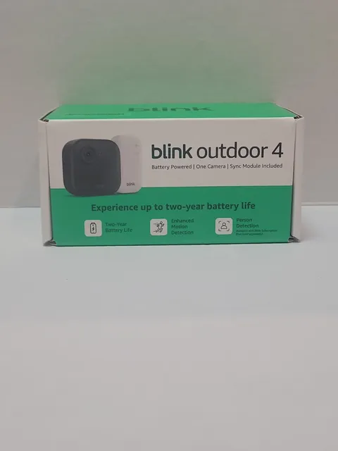 Blink Outdoor 4 Wireless Security Camera System w/ Sync Module- New