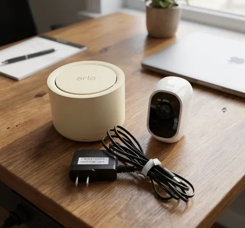 Netgear Arlo VMB3500 Base Station Power Cable 1 VMC3030 Wireless Camera HD Ring