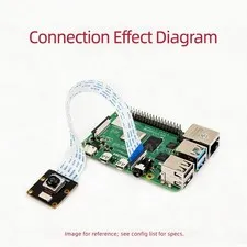 12MP Autofocus Camera Module with Ribbon Cable for Robotics Use