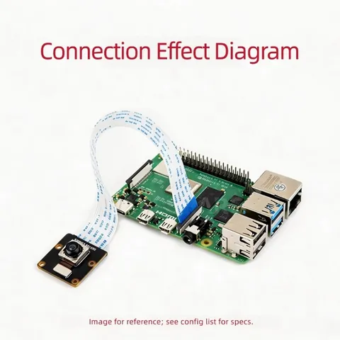 12MP Autofocus Camera Module with Ribbon Cable for Robotics Use