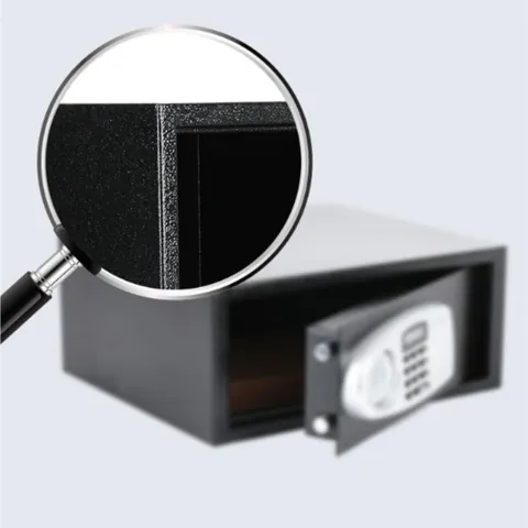 Home Safe Deposit Box with Password Lock | Full Steel Anti Theft Wall Mounted