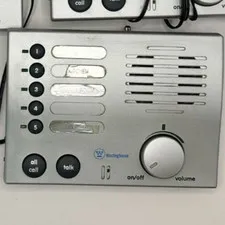 Lot of 3 Westinghouse Add-On Doorbell 5-Channel Wireless Radio Intercom WHI-5S