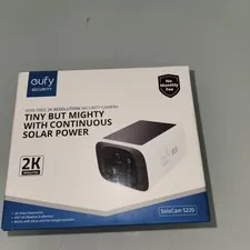 eufy Security SoloCam S220, Solar Security Camera, Wireless Security Camera