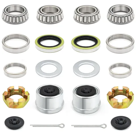 2 Sets 3500 LB Boat Trailer Axle Bearing Kits L68149 L44649 Kits,... 