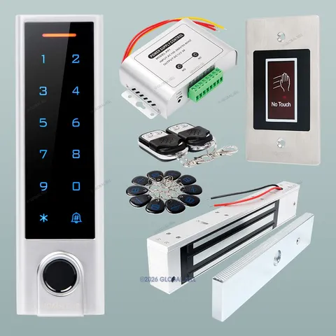 HOMSECUR IP66 APP WIFI RFID Access Control Set Waterproof 280KG Magnetic Lock