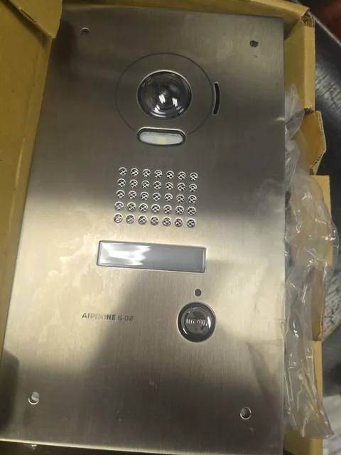 Aiphone IS-DVF Video Doorbell - Silver - New