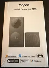 Aqara Dual Band Wi-Fi Wired/Battery Powered Doorbell Camera Hub G410 - Black