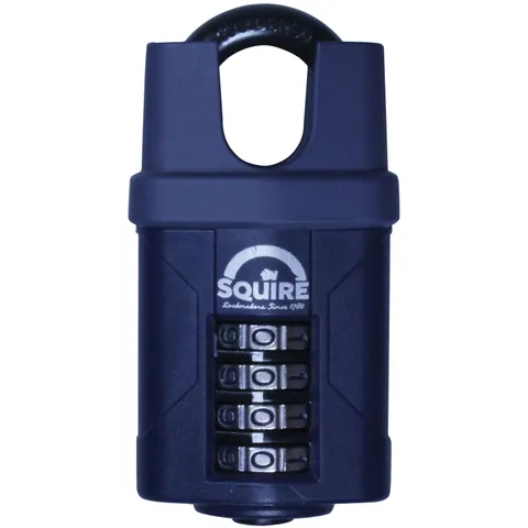 Squire CP50CS Combination Lock 4-Wheel Closed Lock 50mm