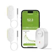 MOCREO WiFi Thermometer Freezer Alarm, Email Alert, App Notification, Data Re...