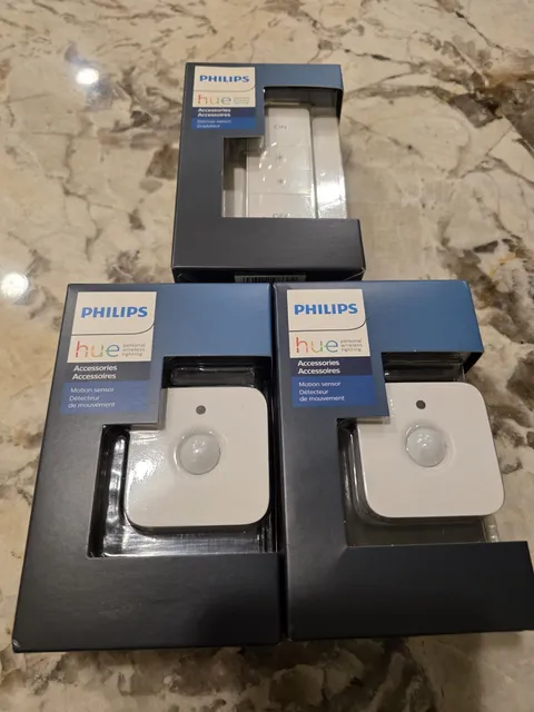 Philips Hue Motion Sensor Indoor Smart Lighting Dimmer Switch NEW Lot FREE SHIP