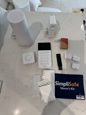 SimpliSafe Gen 3 Home Security System Camera Keypad Motion Sensors Key Fob Panic