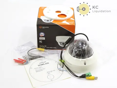 Hanwha Vision HCV-7070RA High Resolution Vandal-Resistant Analog Dome Camera