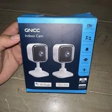 GNCC Indoor Security Camera, 2 Packs 1080P Cameras for Home Security Wi-Fi