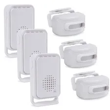 Wireless Infrared Driveway Alarm PIR Indoor Motion Detector Alert For Shop Home