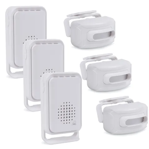 Wireless Infrared Driveway Alarm PIR Indoor Motion Detector Alert For Shop Home