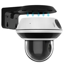 Vikylin 4k 8MP POE IP Camera Onvif PTZ 5X ZOOM IR 2-Way Audio NDAA Outdoor Home