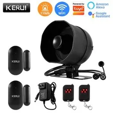 App Controlled WiFi Alarm Kit Wireless Window Door Anti-Burglar System