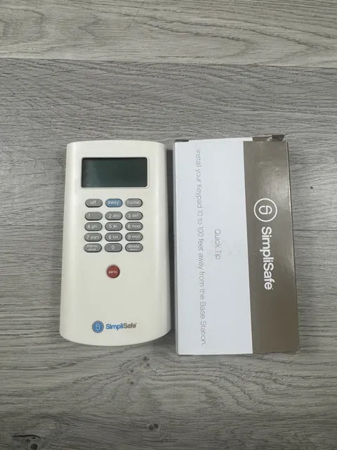 Simplisafe Wireless Home Security System Keypad 1st Generation Original KP1000