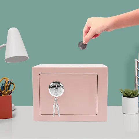 Free Standing Small Safe Box Safe Storage Box Cash Cabinet with Drop Slot