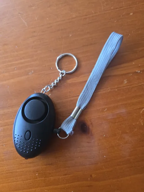 Personal Security Alarm Keychain High Decibel Emergency Siren with LED Light