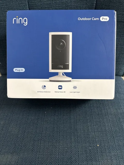 New Ring Outdoor Cam Pro Security Camera