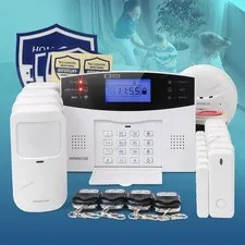 Pet Friendly Alarm Systems & Four Pet-immune PIR Door Sensors Remote Control