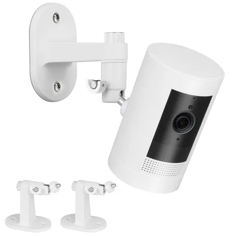 2Pack Adjustable Security Wall Mount Bracket for Ring Stick Up Cam & Ring Outdoo