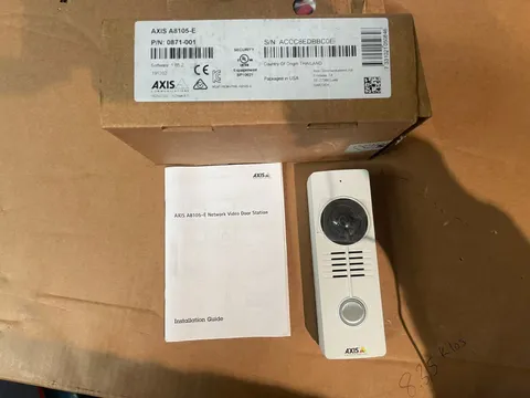 Axis Communications A8105-E Network Video Door Station 0871-001