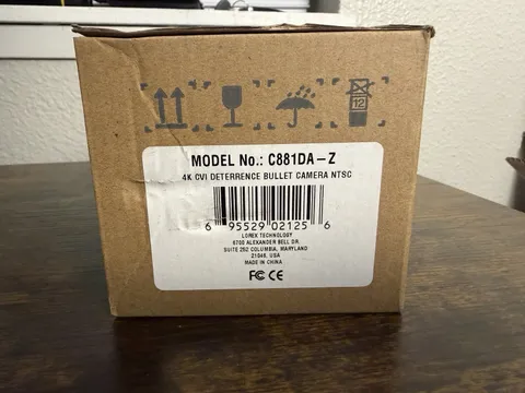 Lorex C881DA-Z 4K CVI Deterrence Bullet Security Camera NTSC New Factory Sealed⁠
