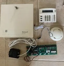 Interlogix GE Security NetworX NX-8 v2 Alarm Control Panel Board & Enclosure