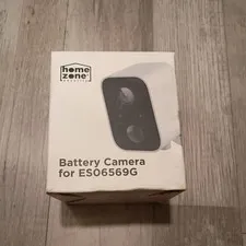 Home Zone Wireless Battery IP/Network Camera Color Wi-Fi Android iOS ES06569G 