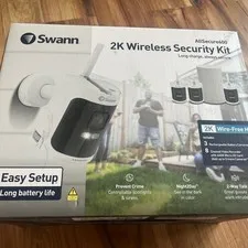 Swann AllSecure600 2K Wireless 3 Cameras Security Kit (SWNVK-600SD3)