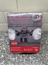 INTELECTRON Dual Head Motion Detector With Security Light Model Outdoor BC8930K