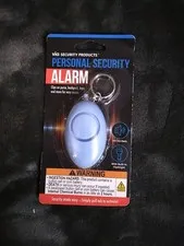 Personal Security Alarm Keychain 100dB Siren W/LED Light - Safety Device - New