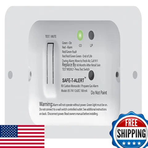 Safe T Alert Safe-T-Alert 85 Series Carbon Monoxide Propane Gas Alarm - 12V -