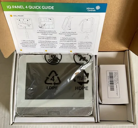 Qolsys IQ Panel 4 Security Camera System Touchscreen Surveillance IQP4088 NEW