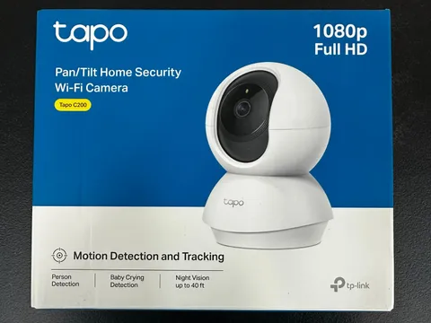 TP-Link Tapo C200 1080p Smart Home Security Wi-Fi Camera Pan/Tilt Baby Monitor