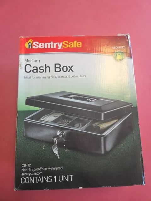 SentrySafe Medium Cash Box CB-12
