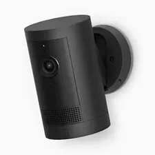 Ring Outdoor Cam Plus 2K Plug-In 2K Video Low-Light Vision, Black - *NEW*
