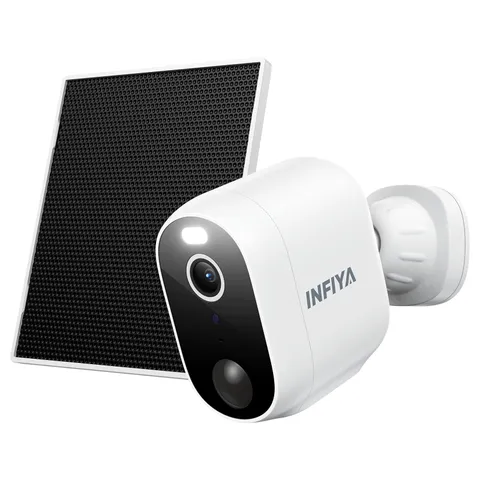 2K Outdoor Wireless-Solar Outdoor Wireless for Home Surveillance with AI Huma...