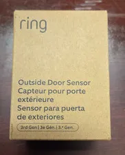 New Sealed Ring Alarm Outside Outdoor Contact Sensor 1-Pack Latest 3rd Gen