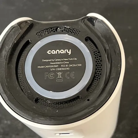 Canary CAN100USWT All-in-One Smart Home Security Camera 1080p HD Siren White