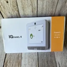 Qolsys IQ Panel 4 Touchscreen Smart Home Hub IQP4001 Locked