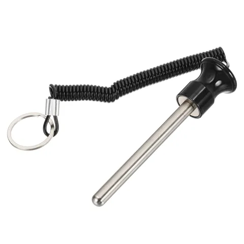 3/8 x 4-1/8" Magnetic Weight Stack Pin Universal Gym Pin Black