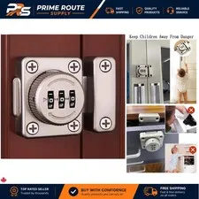 Zinc Lock with Keyless Opening - Modern Security Solution for Cabinets