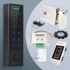 HOMSECUR Weatherproof WIFI RFID Access Control Set Lock APP Unlock